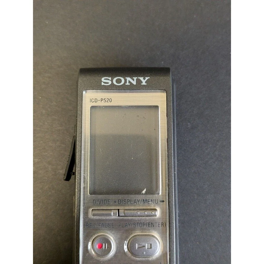 Sony ICD-P520 Digital Voice Recorder **As Is - Untested